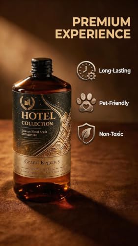 Hotel Diffuser Oil Ritz-C Hotel - Inspired Scent - Large 500 ml - size: 17 Fl Oz (Pack of 1)