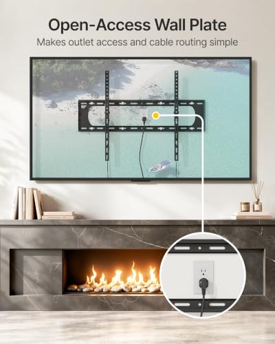 monTEK Heavy Duty Tilting TV Wall Mount for 50-100 Inch TVs up to 220 lb - size: 50-100" Tilt