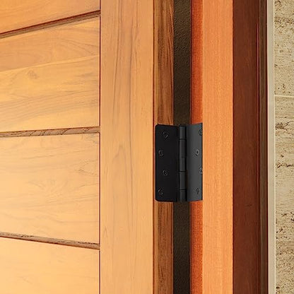 Design House Interior Door Hinge, 4", Matte Black - color: Matte Black
