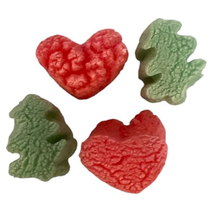 Bubblefast! Brand FunPak Plant Based Biodegradable Packing Peanuts, 1.5 cu ft Bag, Compostable (Christmas Love) - color: Christmas Love