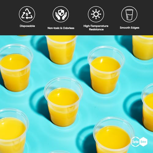 3oz Disposable Plastic Cups 500 Pack,Small Mouthwash Cups, Bulk Sample Tumblers for Home, School, Office, Parties, or Commercial Use - size: 3 Ounces