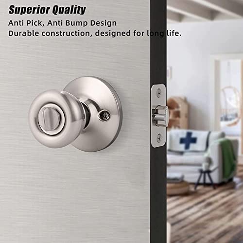 Deadbolt Strike Plate Door Backplate 1" x 2 1/4" Round Corner with Screws