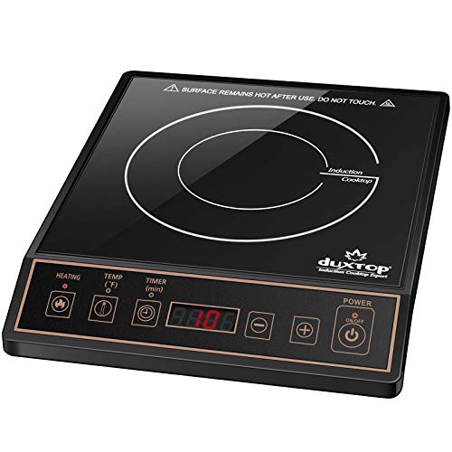 Duxtop 1800W Portable Induction Cooktop Countertop Burner, Gold 9120MC - color: Gold