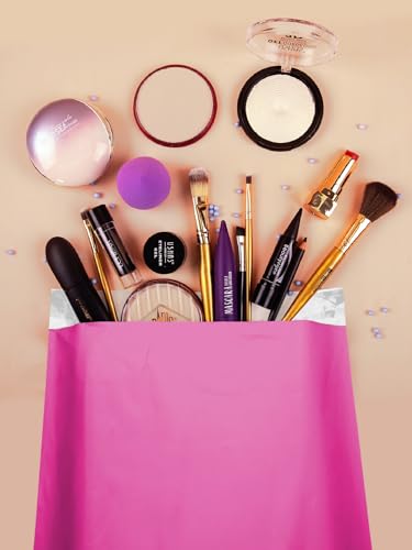 KKBESTPACK Pink Poly Mailers 12x15.5 in, Shipping Bags, 500 Pcs - color: Pink, size: 12" x 15.5" 500pcs