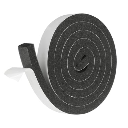 uxcell Weather Stripping Door Seal, 1-3/16" x 9/16" (1 Roll, 6.5Ft) - size: 1-3/16" x 9/16" (6.5 Ft)