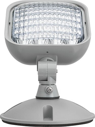 Lithonia Lighting Weatherproof LED Emergency Light Remote Head, Gray - color: Gray, size: Single Head, style: One Single Head Emergency Light