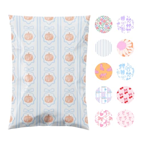 Pretty Package Store Poly Mailers 14.5x19, Blue Pumpkin, 100 Pack - color: Blue Pumpkins, size: 14.5x19