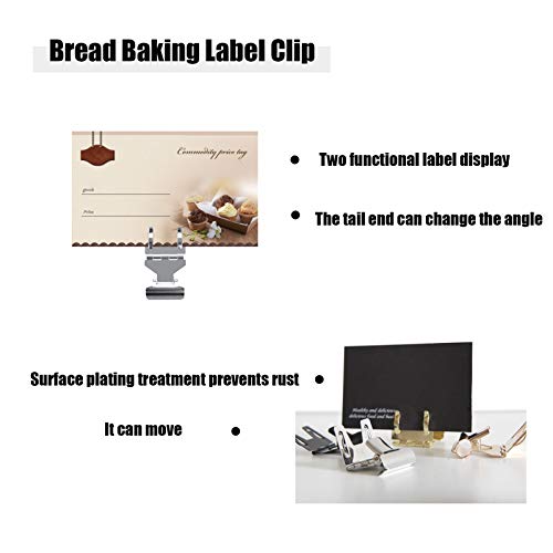 Metal POP Clip Sign Stand Holder, Advertising Display Black, 10Pack - color: Black, size: 10Pack