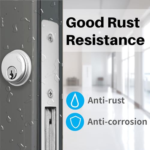Storefront Door Mortise Lock, Commercial Door Locks with Cylinder Deadbolt