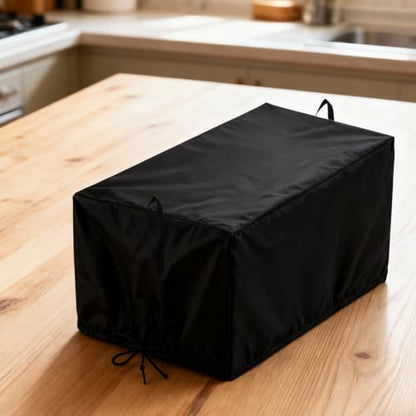 Deep Fryer Cover Compatible with Vevor Commercial Deep Fryer Single, 500D Waterproof Electric Fryers Cover with Adjustable Drawstring, 11.4" L x 20.7" W x 14" H - size: Single Fryer - 11.4" L x 20.7" W x 14" H