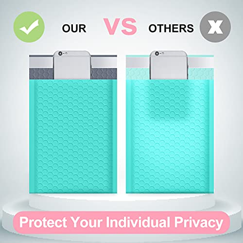 UCGOU Bubble Mailers 6x10" Teal Usable Size 6x9" Padded Envelopes 25 Pack - color: Teal, size: 6x10" 25PC