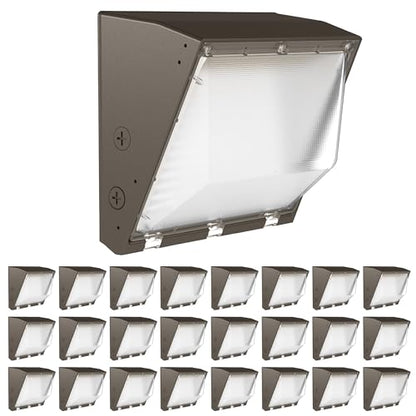 Sunco 24 Pack Outdoor Commercial LED Wall Pack Lights, 80W, Dimmable, 3CCT - color: 24 Pack