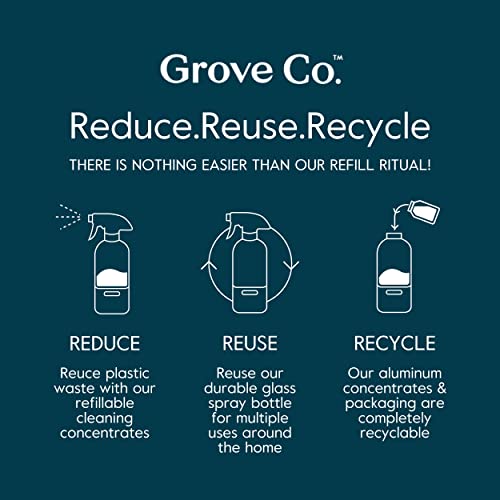 Grove Co. Multi-Purpose Cleaner Refills, 6 x 1fl oz, Orange & Rosemary - size: 1 Fl Oz (Pack of 6)