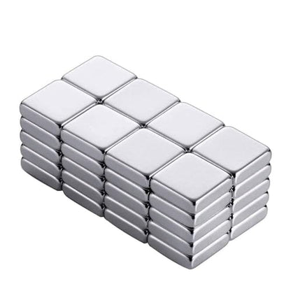 Strong Rare Earth Neodymium Magnets, Heavy Duty Bar Magnets for Industrial, Scientific, Lab, Office & Storage (10x10x3mm) 40Pack - size: 10x10x3 mm