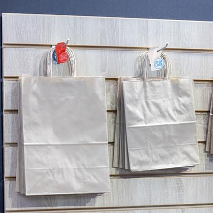 Peg Hook Locks PC Magnet Anti-Theft Pegboard 4.5mm White 50Pcs - color: White, size: 4.5mm
