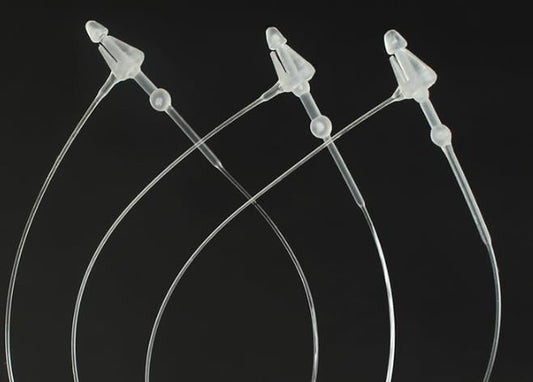 SIDAZON 7 Inch 3000 Pcs Plastic Fasteners Hang Tags Clear Snap Lock Pins Security Loop Price Tag Pins Safety Ring Ties for Retail Store Clothing Accessory (7" 3000pcs, Clear) - color: Clear, size: 7" 3000pcs