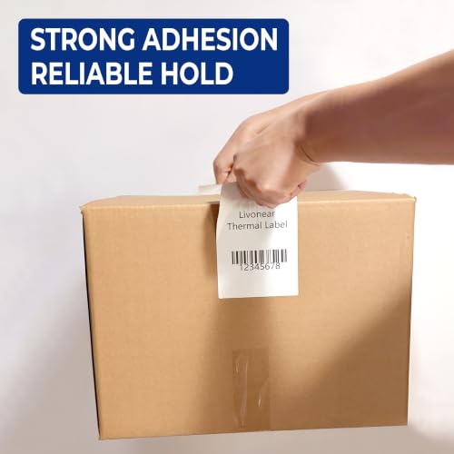 8 Rolls 4" x 4" Direct Thermal Labels 350 Labels/Roll