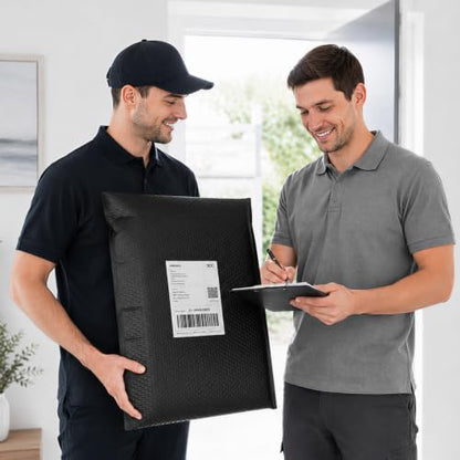 Fuxury Bubble Mailers 19x24" 120 Pack Black Large Padded Envelopes bulk - color: Black, size: 19x24" 120PC