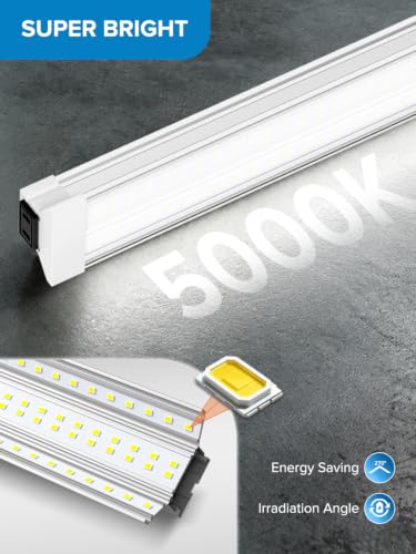 Bright Led Shop Lights 4FT| Hanging Or Surface Mount| 60W 9000LM 5000K - size: 4FT-8PACK