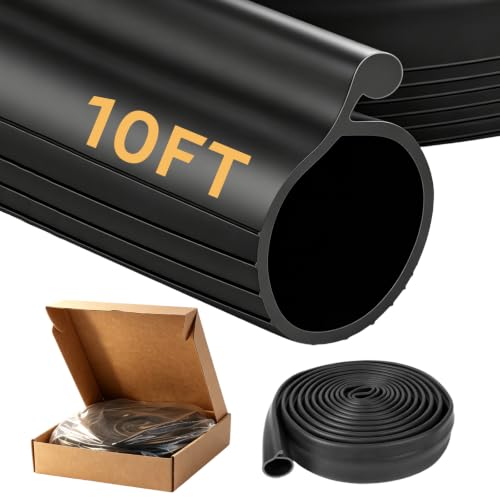 Draft Blocker Garage Door Seal, 16.8 Ft P-Type Bottom Weatherstrip Seal (Big P Bulb-0.35inch, 10Ft) - color: Big P Bulb-0.35inch, size: 10 Feet