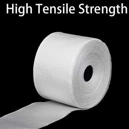 APT Strong Fiberglass Cloth Mesh Tape (2" x 36Yds), Repair, Reinforcement, Easy Resin Saturation Heat-Resistance and Insulation (50mm x 36Yds). - size: 2" x 36Yds