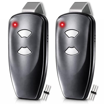2X for Marantec M3-2312 315 MHz Garage Door Opener Remote Replacement - color: 2x Black