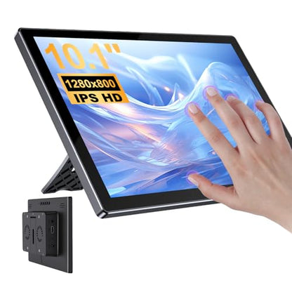 10.1 Inch Touchscreen for Raspberry Pi,1280 * 800,HDMI USB-C(Dark) - color: dark