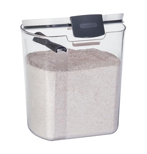 ProKeeper Flour Storage Container with Airtight Lid, 4-Quart Capacity - color: Flour ProKeeper, size: 4 Quarts