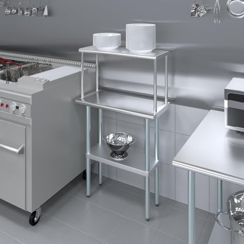 12x30 Single Overshelf for 30" Prep Table, NSF - size: 12"x30"