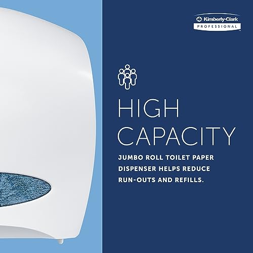 Scott Professional Jumbo Roll Toilet Paper Dispenser, White (09508)