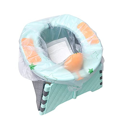 Potty Chair Liners, Portable Disposable Potty Liner Bags for Universal Potty Training Toilet Seat, Toddler Outdoors Travel Baby Toilet Liners - 30 Pack - size: 30 Count (Pack of 1)