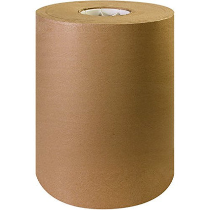 BOX USA Kraft Paper Roll 12 x 10800" (900'), 40# Recycled for Packing - size: 12" x 900'