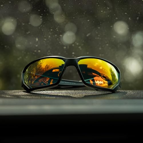 EDGE Dawson Anti Fog Safety Glasses for Men, High Impact Rated ANSI Z87.1 Safety Non Slip Sunglasses, Protective Eyewear
