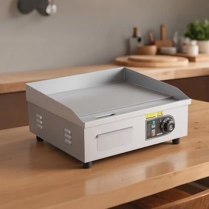 VEVOR Commercial Electric Griddle, 18", Countertop Flat Top Griddle - size: 18"