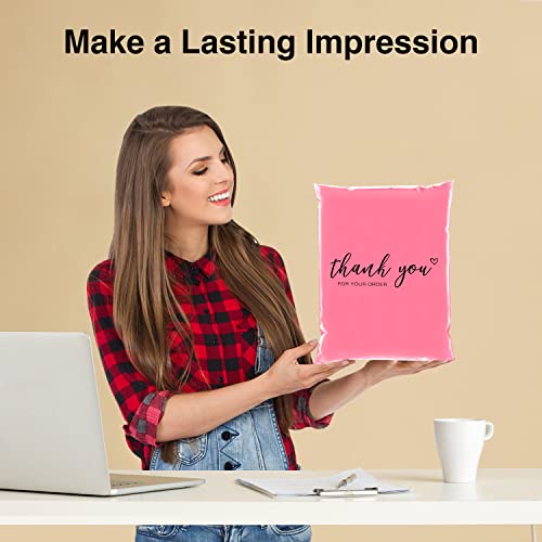 JinRuiKJ Thank You Poly Mailers 19x24 Inch, 50 PCS, Pink - color: Pink, size: 19*24inch 50pcs