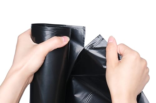 Typlastics 55-60 Gallon Black Trash Bags 36" x 60" 1.2 Mil Pack of 100