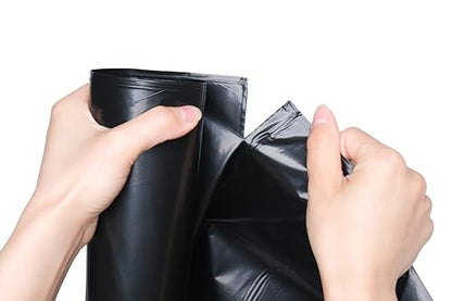 Typlastics 55-60 Gallon Black Trash Bags 36" x 60" 1.2 Mil Pack of 100