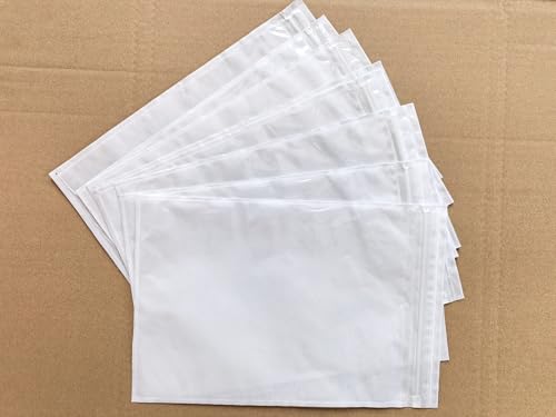 6.7'' x 10'' Zipper Closure Packing List Envelope, Packing List Mailing Envelopes, Resealable Adhesive Shipping Label/documents Pouches (200 Pack)