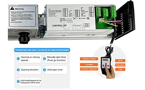 Olideauto Handicap Door Opener for Disabled People,ADA Swing Door Operator with Handicap Push Button and Fail Safe Electric Strike