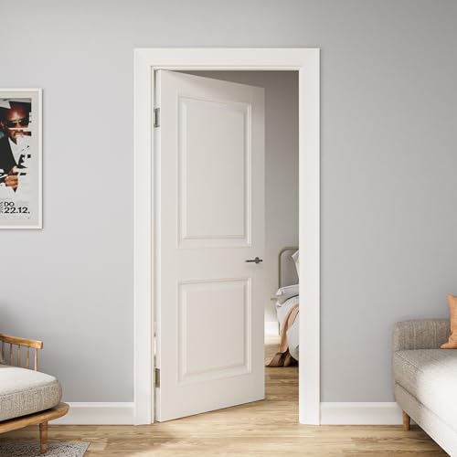 Luxbaro 3 Pack Self Closing Door Hinges, 4.5" x 4.5" Spring Loaded Hinges - color: Brushed Nickel-square, size: 4.5" 3 Pack