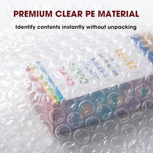 EPHECH 500PCS Clear Bubble Out Bag, 3.15" x 4" Large Bubble Pouches Bags - size: 3.15" x 4"-500PCS