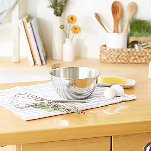 RSVP International Endurance Stainless Steel Mixing Bowls, 2 Quart - size: 2 Quart