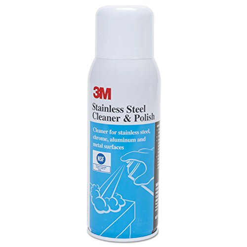 3M 59158 Stainless Steel Cleaner & Polish, Lime Scent, Spray, 10oz Aerosol