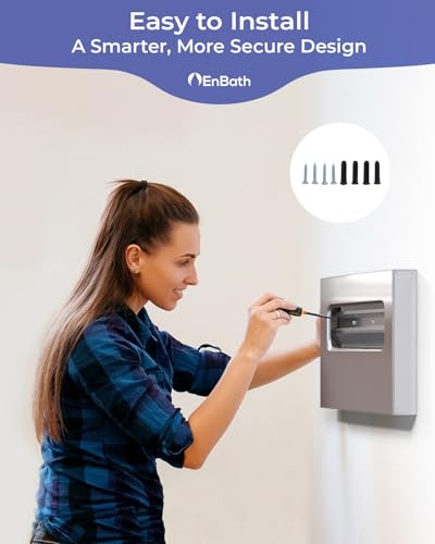 Toilet Seat Cover Dispenser Wall Mount (2-Pack) - Premium Grade 304 Stainless Steel Commercial Toilet Seat Cover Holder with Enhanced Design for Easy Loading, Secure Fit, and Improved Mounting - size: 2-Pack