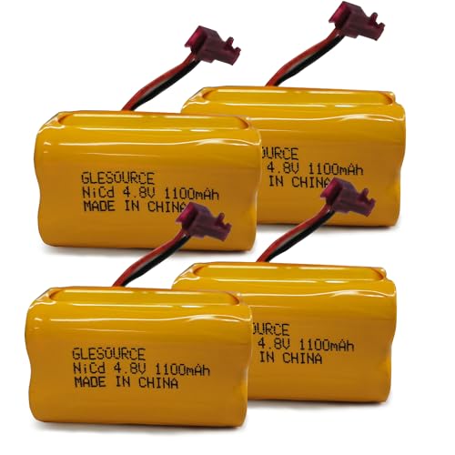 4.8V 1100mAh Ni-CD Battery Pack Compatible for Sure-Lites SL026155 SL-026155 SL-026-155 Max Power Exit Sign Emergency Light(4 Pack) - size: 4 PACK 4.8V 1100mAh