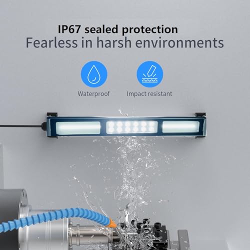 Strong Light CNC Interior Tube Lighting Explosion Proof LED Work Light 110-220V Industrial Lamp CNC Engraving Machine Parts 16 Watts