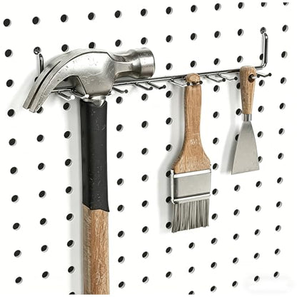 FRIMOONY Pegboard Hooks, with Bins, Peg Locks, for Organizing Various Tools, 204 PCS, 80 of Which are Locks - style: 204PCS