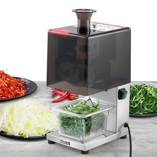 Newhai Commercial Scallion Shredder, 2.3mm Detachable Blade, Compact Design