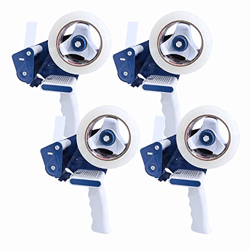 Perfectape Heavy Duty Packing Tape Gun, 2" Width, 4-Pack - size: 4-PACK