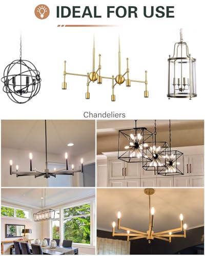 Dimmable E12 LED Bulbs 6W T6 Edison Light Bulbs Soft White 3000K - color: 6w=60w Soft White 3000k